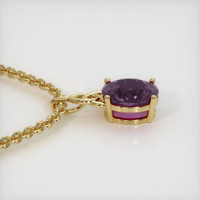 4.27 Ct. Gemstone Pendant, 18K Yellow Gold 3