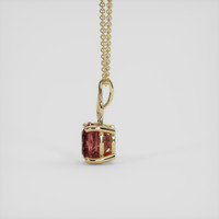 1.45 Ct. Bi Color Sapphire Pendant, 18K Yellow Gold 3