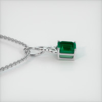 2.42 Ct. Emerald Pendant, Platinum 950 3