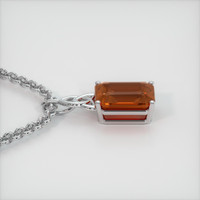 4.55 Ct. Gemstone Pendant, Platinum 950 3
