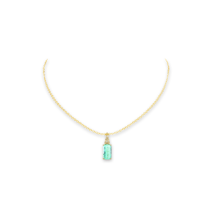 Jewelry image on model