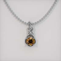 1.02 Ct. Gemstone Pendant, Platinum 950 1