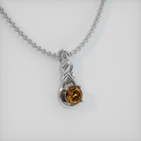 1.02 Ct. Gemstone Pendant, Platinum 950 2