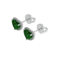 <span>2.00</span>&nbsp;<span class="tooltip-light">Ct.Tw.<span class="tooltiptext">Total Carat Weight</span></span> Gemstone Earrings, 14K White Gold 3