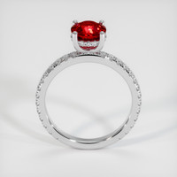 1.68 Ct. Ruby Ring, Platinum 950 3