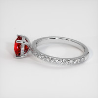 1.68 Ct. Ruby Ring, Platinum 950 4