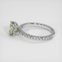 2.16 Ct. Bi Color Sapphire Ring, Platinum 950 4