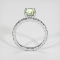 2.16 Ct. Bi Color Sapphire Ring, 14K White Gold 3