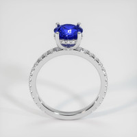 2.60 Ct. Sapphire Ring, 18K White Gold 3
