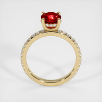 1.68 Ct. Ruby Ring, 14K Yellow Gold 3