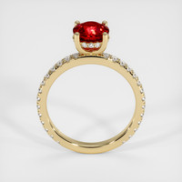 1.68 Ct. Ruby Ring, 14K Yellow Gold 3