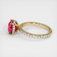 2.99 Ct. Ruby Ring, 14K Yellow Gold 4