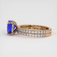 2.65 Ct. Sapphire Ring, 14K Rose Gold 4