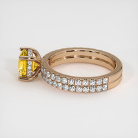 2.09 Ct. Sapphire Ring, 14K Rose Gold 4