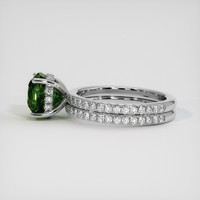 3.49 Ct. Color Change Sapphire Ring, 10K White Gold 4
