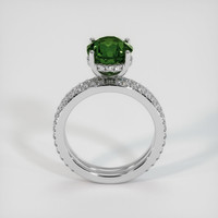 3.49 Ct. Color Change Sapphire Ring, 14K White Gold 3