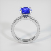 2.65 Ct. Sapphire Ring, 18K White Gold 3