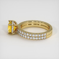 2.09 Ct. Sapphire Ring, 14K Yellow Gold 4