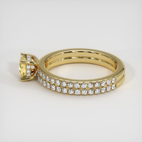 0.73 Ct. Sapphire Ring, 14K Yellow Gold 4