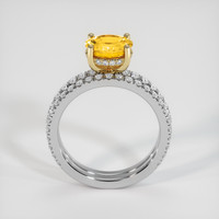 1.86 Ct. Sapphire Ring, 18K Yellow & White 3