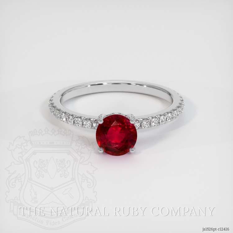 Cheap Ruby Rings Ruby Ring 1.30 Ct. Platinum 950 | The Natural Ruby Company