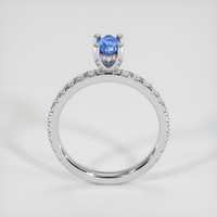0.59 Ct. Blue Sapphire Ring, Platinum 950 3