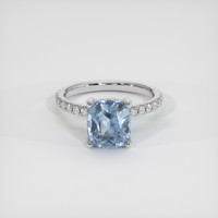 3.48 Ct. Sapphire Ring, Platinum 950 1