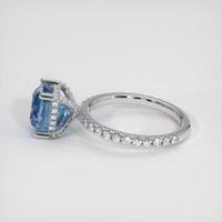 3.48 Ct. Sapphire Ring, Platinum 950 4