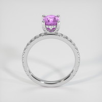 1.03 Ct. Pinkish Purple Sapphire Ring, Platinum 950 3