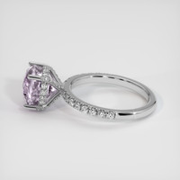4.01 Ct. Sapphire Ring, 14K White Gold 4