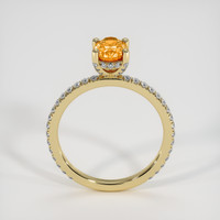 1.22 Ct. Sapphire Ring, 18K Yellow Gold 3