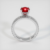 1.68 Ct. Ruby Ring, Platinum 950 3