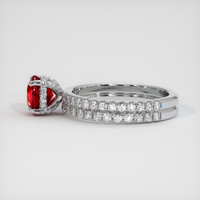 1.68 Ct. Ruby Ring, Platinum 950 4