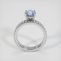 1.31 Ct. Sapphire Ring, 14K White Gold 3