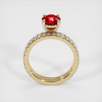 1.68 Ct. Ruby Ring, 14K Yellow Gold 3