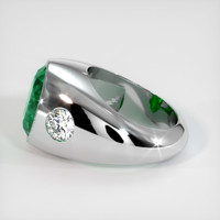 5.84 Ct. Emerald Ring, Platinum 950 4