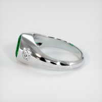 1.21 Ct. Emerald Ring, Platinum 950 4
