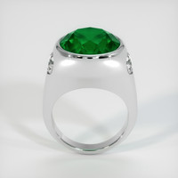 11.16 Ct. Emerald Ring, Platinum 950 3