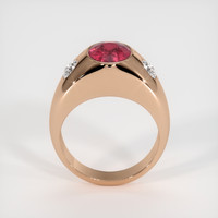 2.39 Ct. Sapphire Ring, 14K Rose Gold 3