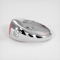 2.50 Ct. Sapphire Ring, 14K White Gold 4