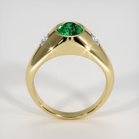 2.08 Ct. Emerald Ring, 18K Yellow Gold 3