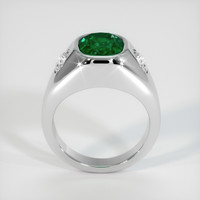 2.97 Ct. Emerald   Ring, Platinum 950 3