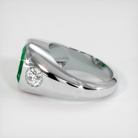 2.47 Ct. Emerald Ring, Platinum 950 4