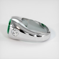 3.52 Ct. Emerald   Ring, Platinum 950 4
