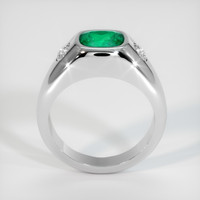 1.29 Ct. Emerald Ring, Platinum 950 3