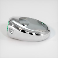 1.57 Ct. Emerald Ring, Platinum 950 4