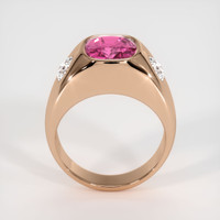 3.19 Ct. Pink Sapphire Ring, 14K Rose Gold 3