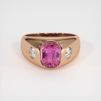 1.80 Ct. Sapphire Ring, 18K Rose Gold 1