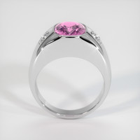 2.08 Ct. Sapphire Ring, 14K White Gold 3
