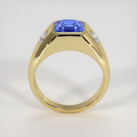 3.02 Ct. Blue Sapphire Ring, 10K Yellow Gold 3